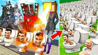 АРМИЯ СКИБИДИ ТУАЛЕТОВ УНИЧТОЖАЕТ! ПОСТРОЙ ОБОРОНУ, ЧТОБЫ ВЫЖИТЬ В ROBLOX!