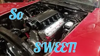 Corvette LS Swap Pt 9 Test Fit and Trunnion Kit