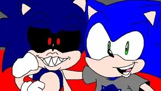Modern Sonic Meets Sonic.EXE