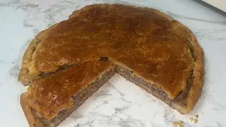 Пирог Мясной с картошкой. Простые Рецепты