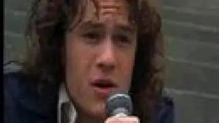 heath ledger singing 