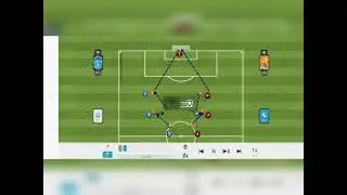 تسديدة على المرمى بعد تمرير