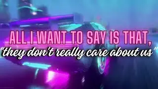 [ 1 Hour]  They don't care about us - Remix MsX-80