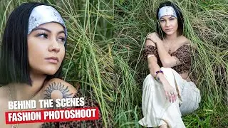 Behind The Scenes of a Beach Portrait Shoot with Model Jessica Ceballos at South Pointe Park