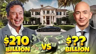 Elon Musk vs Jeff Bezos - LIFESTYLE BATTLE 2024