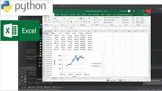 Creating Excel Charts with Python. Simple Example-Xlsxwriter