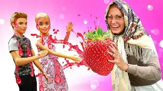 Куклы Барби и Кен не идут гулять, а Баба Маня изгоняет демона из Куклы Барби и делает салон красоты!