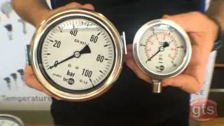 Why is there liquid Glycerine in my Pressure Gauge  from GTS Gauges Transmitters Switches