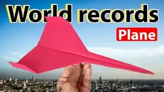 How To Make EASY Paper Airplanes that FLY FAR - Galaxy Fighter