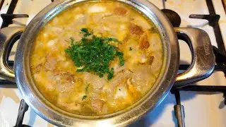 КАК ПРИГОТОВИТЬ ВКУСНЫЙ ГРИБНОЙ СУП В ОДНОЙ КАСТРЮЛЬКЕ.