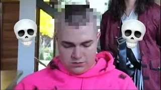 @Steak gets the mohawk haircut..💀💀(clip) [not even clickbait]