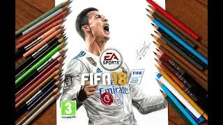 Fifa 18 official cover drawing.. Featured on 