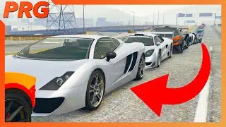 Every vehicle in GTA5 lined up (How I did it)