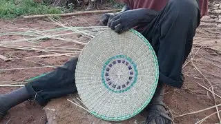 How to make african traditional winnower.