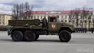 Парад Победы 9 мая  Озерск