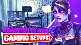 Reacting to Subscribers *GAMING SETUPS* (best setups ever)