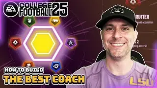 How to build the best coach in NCAA 25