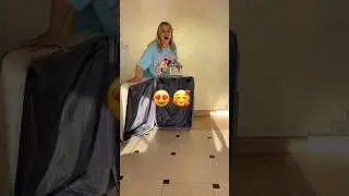 Suitcase teleport 😍😂