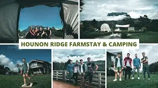 FIRST TIME CAMPING AT HOUNON RIDGE FARMSTAY & CAMPING | KUNDASANG SABAH | TRAVEL VLOG