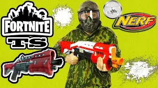 Обзор Нерф фортнайт ТС Nerf Fortnite TS E7065 (Дробовик)