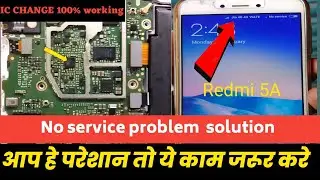 Mi 5a Network problem solution||Redmi 5a Network no service