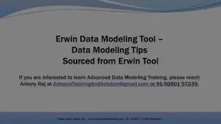 Erwin Data Modeling Tips -  Questions and Answers