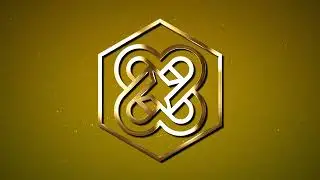 Golden logo Animation |After Effects | tweaker_tales