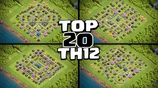 NEW BEST TH12 Base With Copy Link (TOP 20) - TH12 Trophy/War Base Link - Clash of Clans