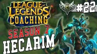 S7 LoL Coaching #22 - Hecarim Jungle (Silver 4)