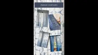 Indigo Curtains