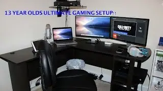 13 YEAR OLD ULTIMATE GAMING SETUP TOUR!!