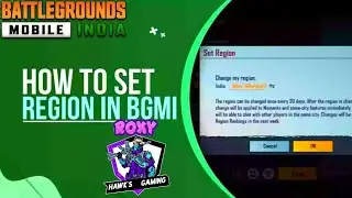 BGMI NEW HIDDEN SECRET REGION CHANGE IN BGMI🔥|SELECT REGION IN BGMI