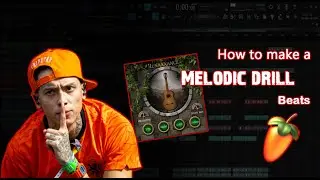 HOW TO MAKE GUITAR MELODIC DRILL BEATS FOR CENTRAL CEE (FL STUDIO 20) STEP BY STEP