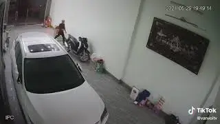 Trộm xe SH gay cấn như phim hành động
