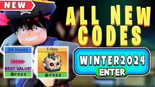 *NEW YEAR* ALL WORKING BLOXFRUITS CODES FOR JANUARY 2024. ( Gives XP and Permanent fruit )!