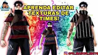 COMO EDITAR TEXTURA DE TIME / COMO COLOCAR BLUSA DE TIME EM ANIME.