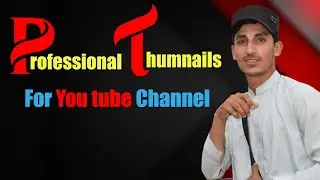 How to Create Professional thumbnail for YouTube | YouTube thumbnail  tips and tricks