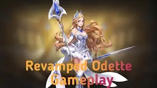 Odette revamp gameplay | Mobile legends new update #odette #mlbb