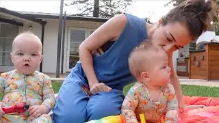 HE'S CRAWLING!