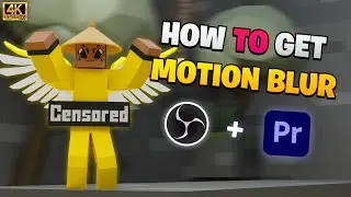 How To Get Motion Blur In Krunker! (Smooth Videos)