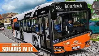 OMSI 2: SOLARIS 12 IV LE #1: Unterwegs in Waldhofen mit dem VER-Solaris! | Bus-Simulator