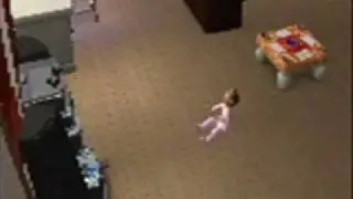 Sims 2 Toddler glitches (Funny)