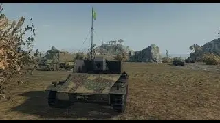 [Геймплей] Rhm. Borsig Waffentrager в WoT - 128 мм. Топь