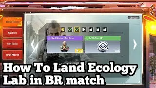 How To Land Ecology Lab in Call of duty mobile