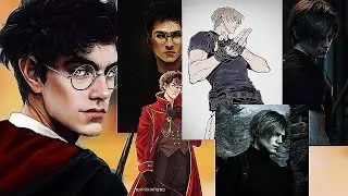 Harry Potter react to Harry as Leon/Реакция ГП на Гарри это Леон. НА ЗАКАЗ