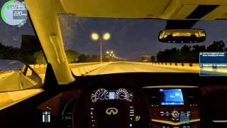 City Car Driving 1.4.1 İnfiniti QX56 (0-240)Son Hız(Top Speed)
