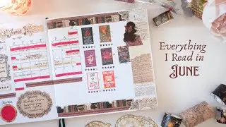 July Reading Journal Setup 📚 & What I Read in June
