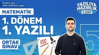 KİM 100 İSTER? 5. Sınıf Matematik 1. Dönem 1. Yazılıya Hazırlık 2024-2025 Taktikler, Full Tekrar