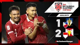 Philippines 1-2 Indonesia (AFF Mitsubishi Electric Cup 2022: Group Stage)