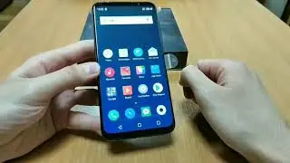 Meizu 16 (X) 6/128 Гб Black. Распаковка и проверка "Горячего пирожка".